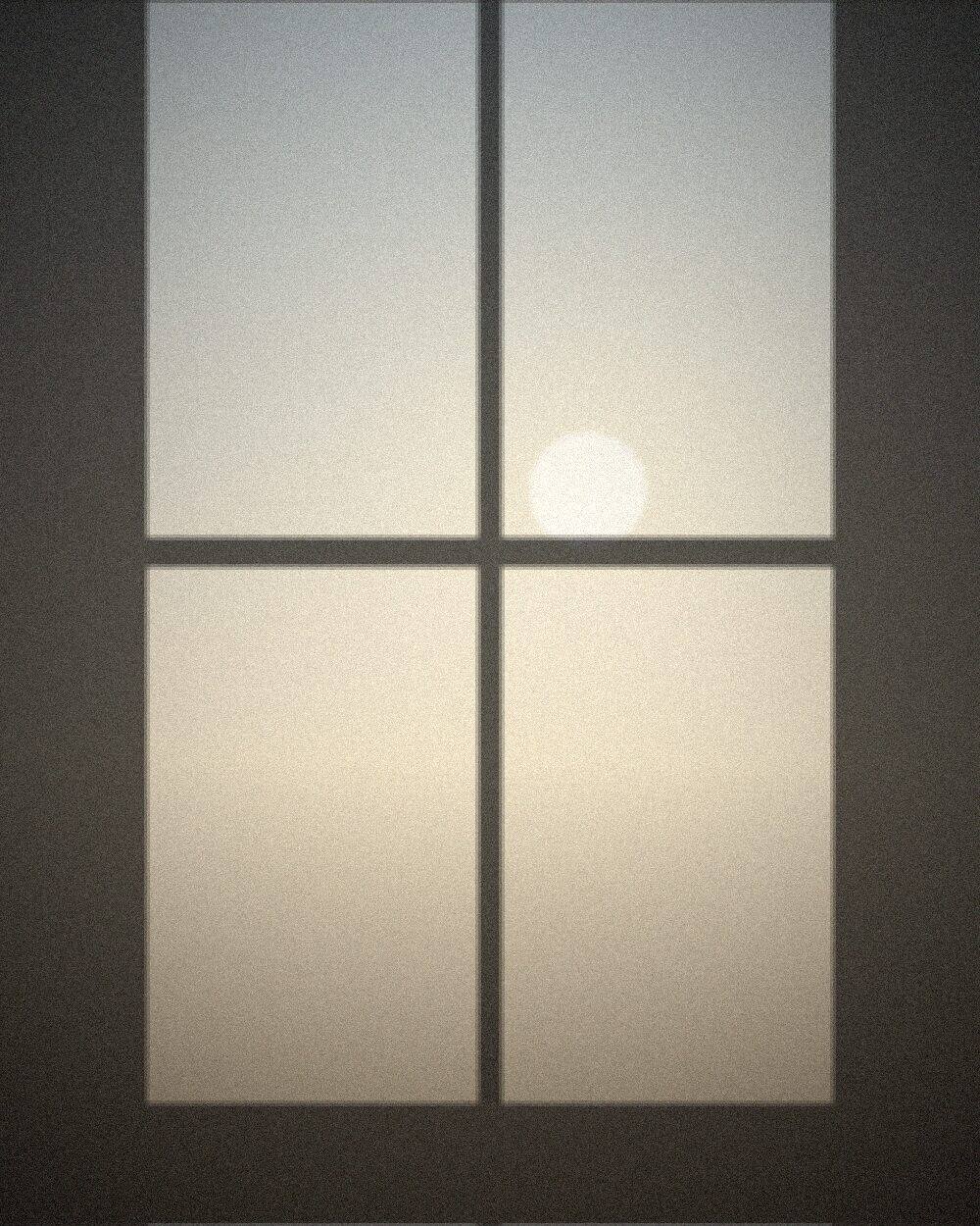 A rented room, 6:10 in the morning